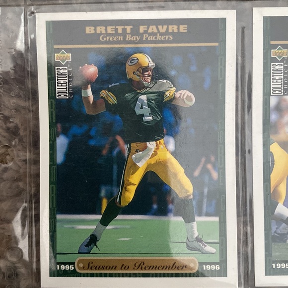 Great condition Green Bay Packers sleeve of cards Brett Favre and more - Picture 2 of 8
